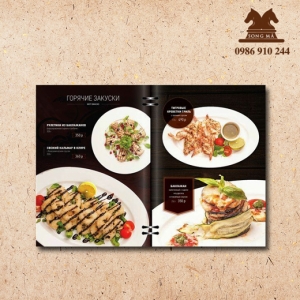 Mẫu thực đơn menu ME05